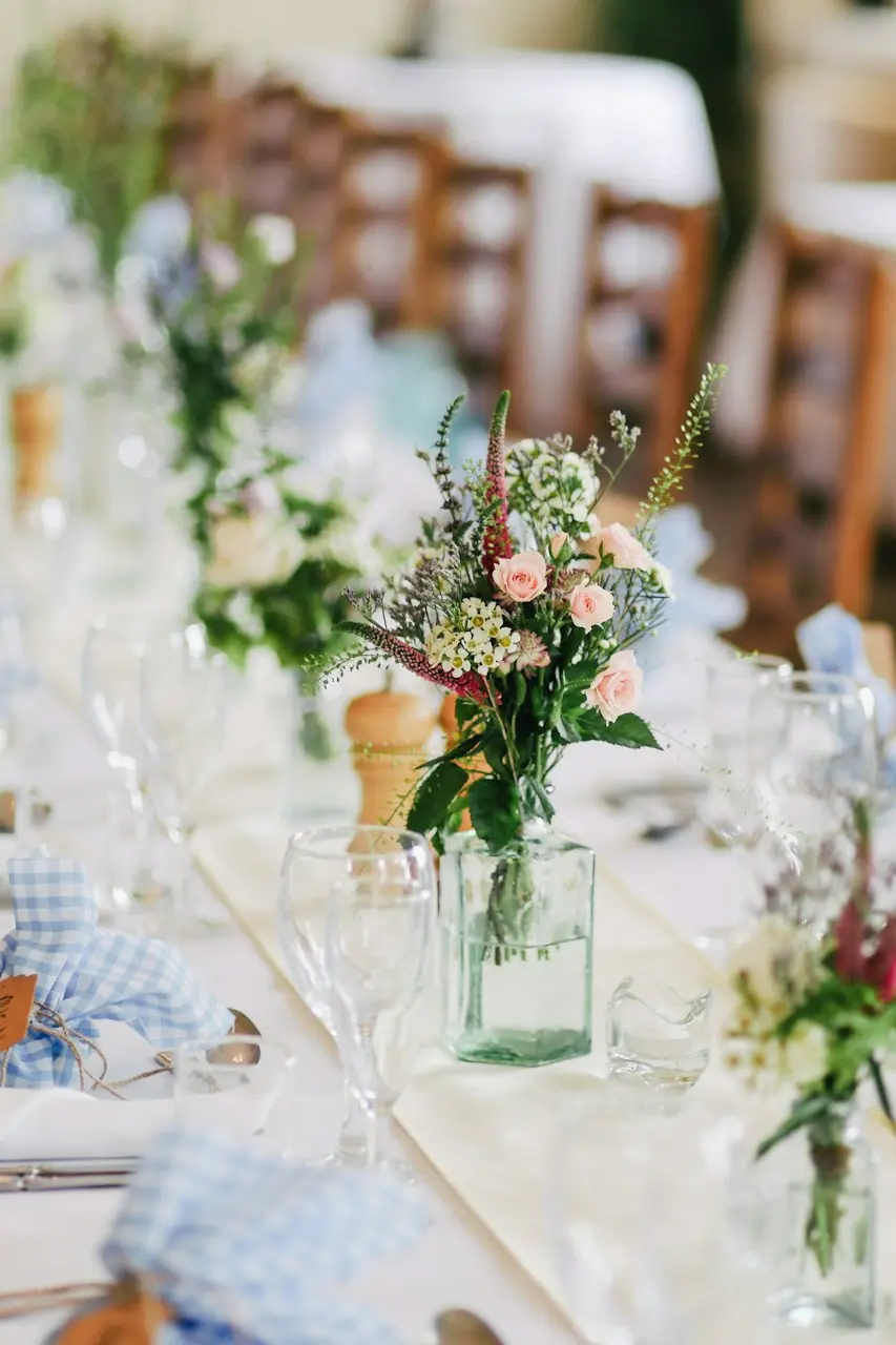 clear wine glass lot on table